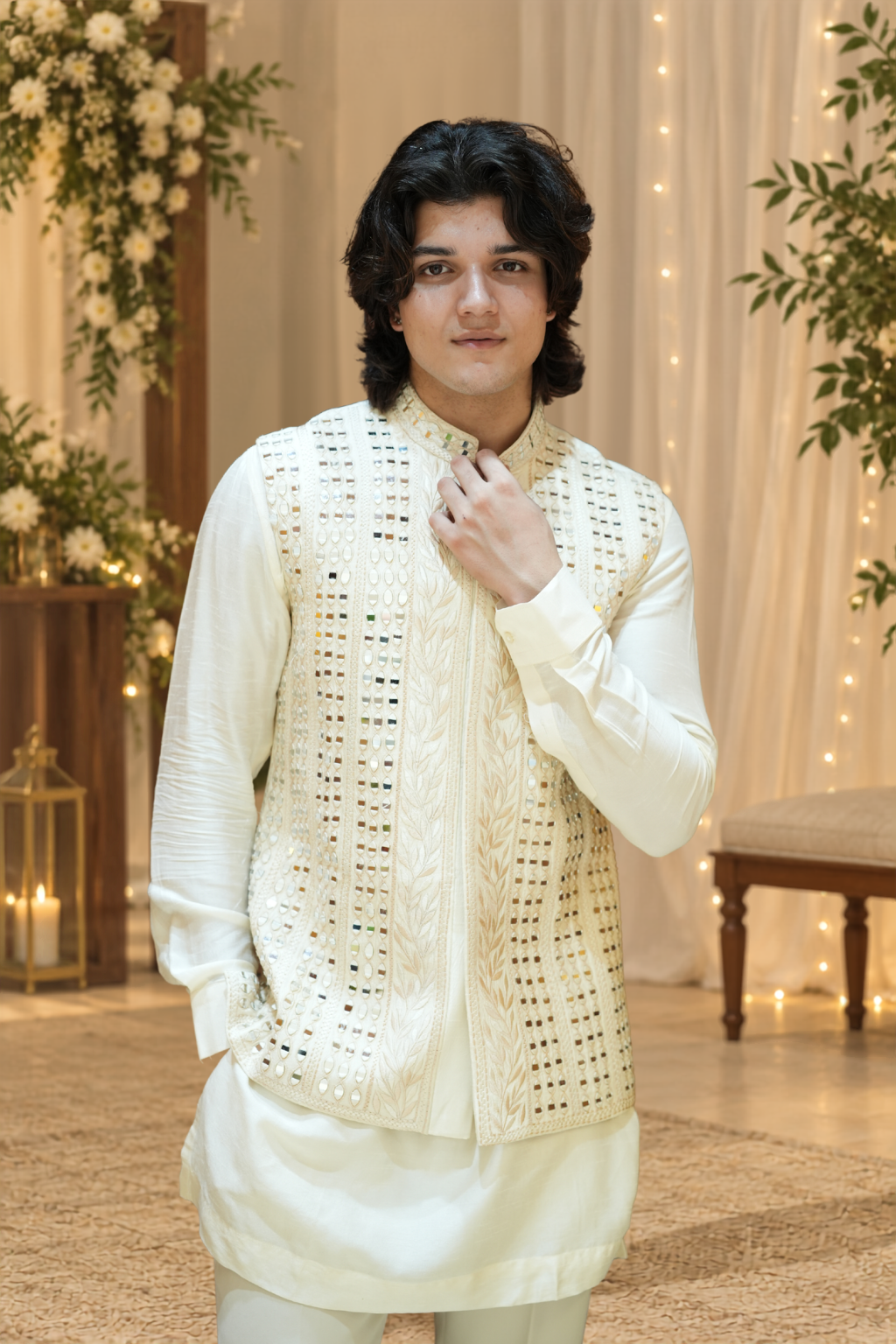 Regal Pearl Kurta Set
