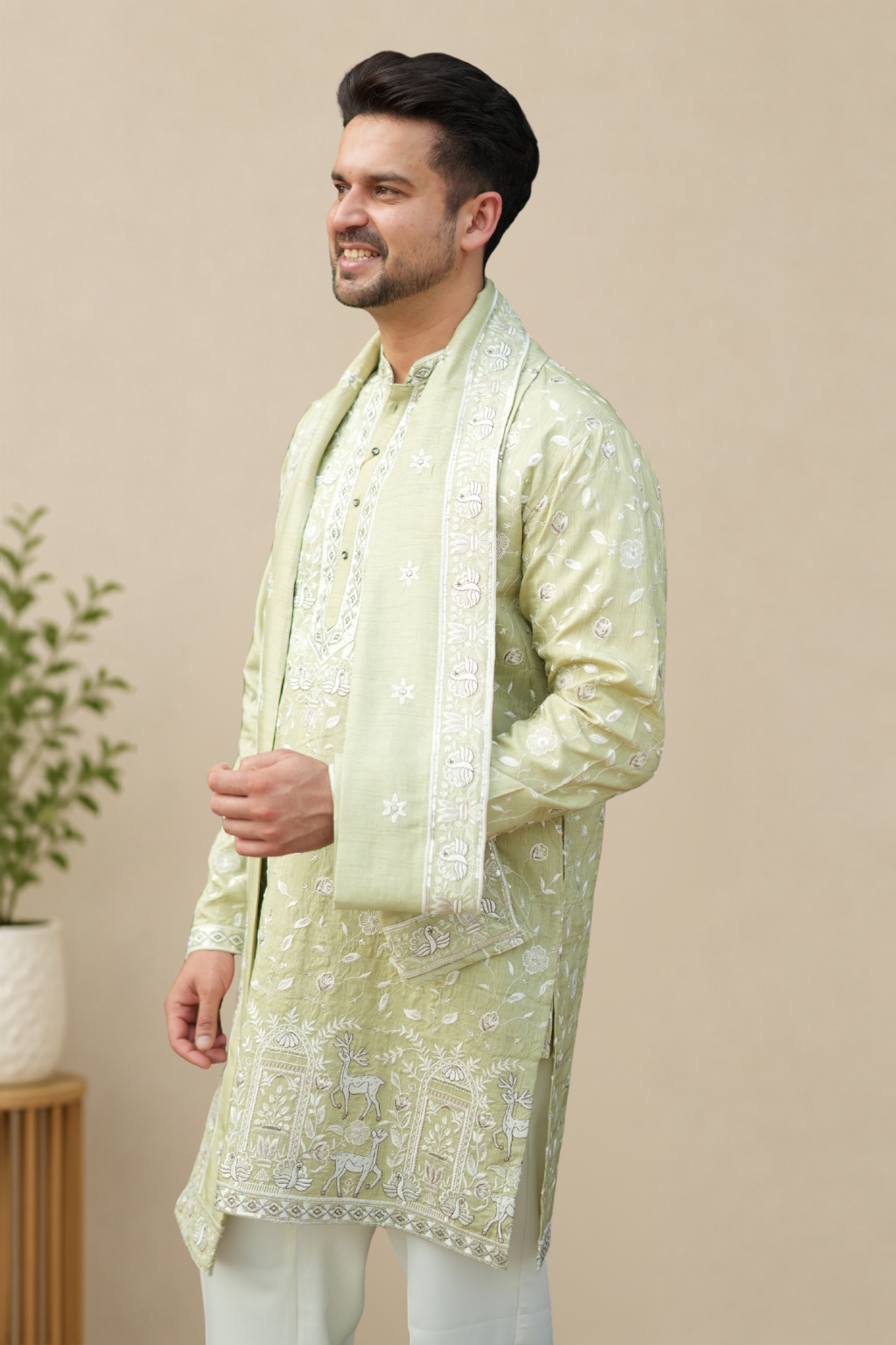 Sage Royale Kurta Set