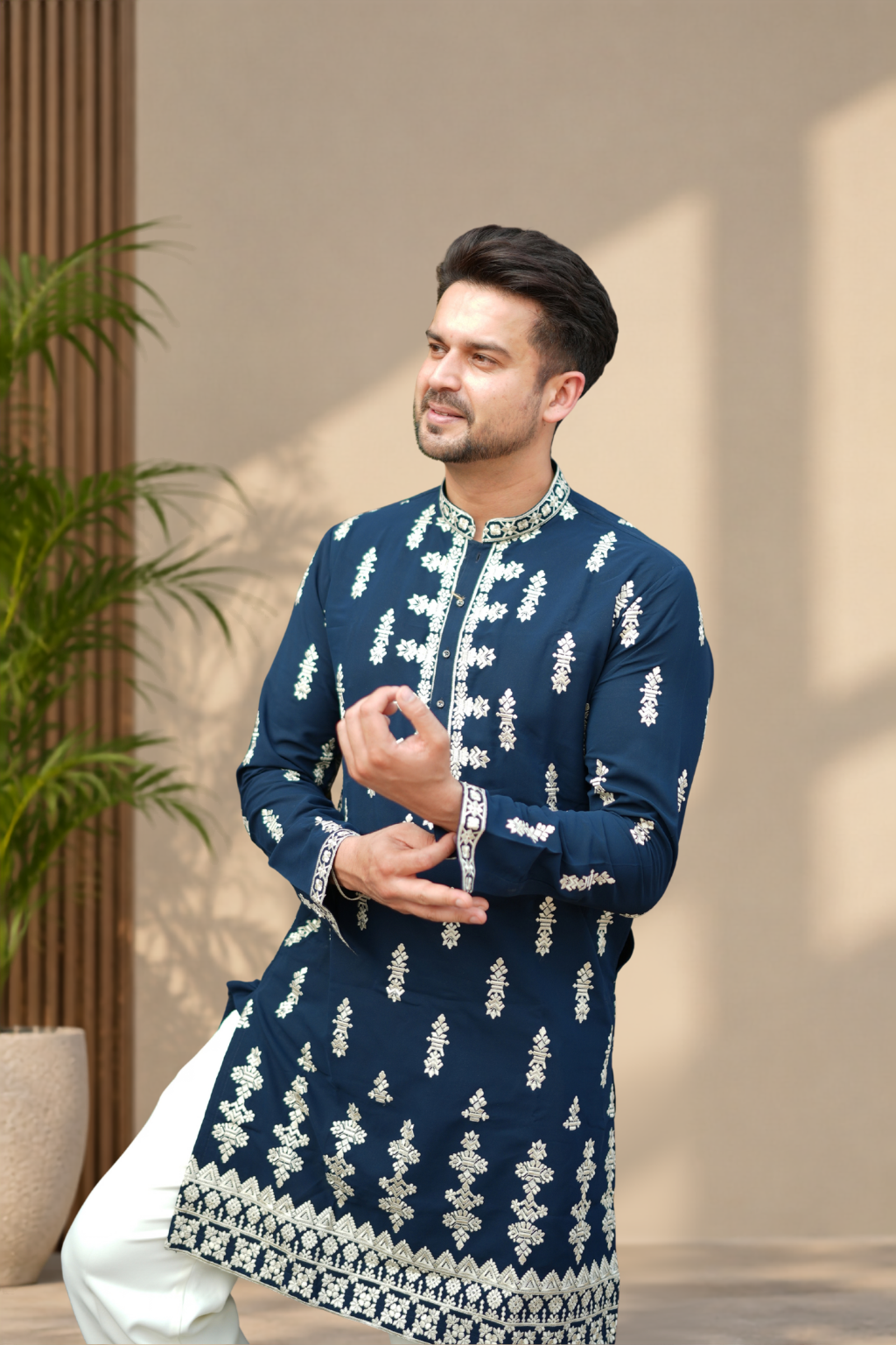 Royal Indigo Kurta