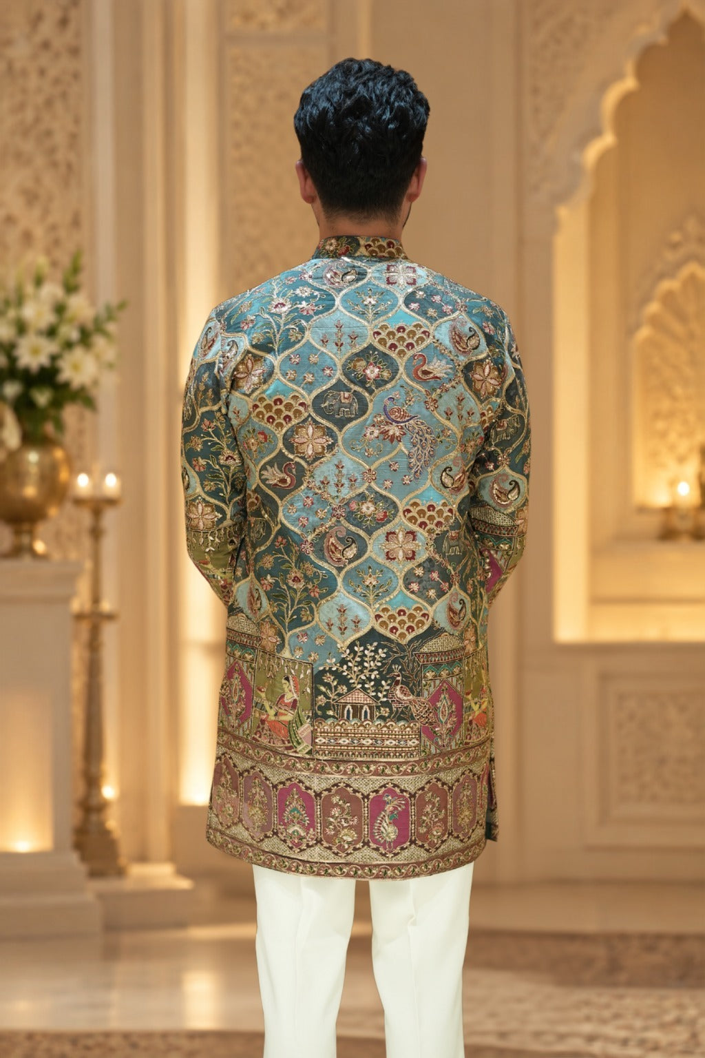 Mughal Art Printed Kurta