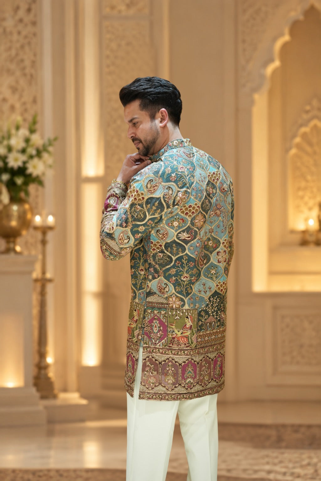 Mughal Art Printed Kurta