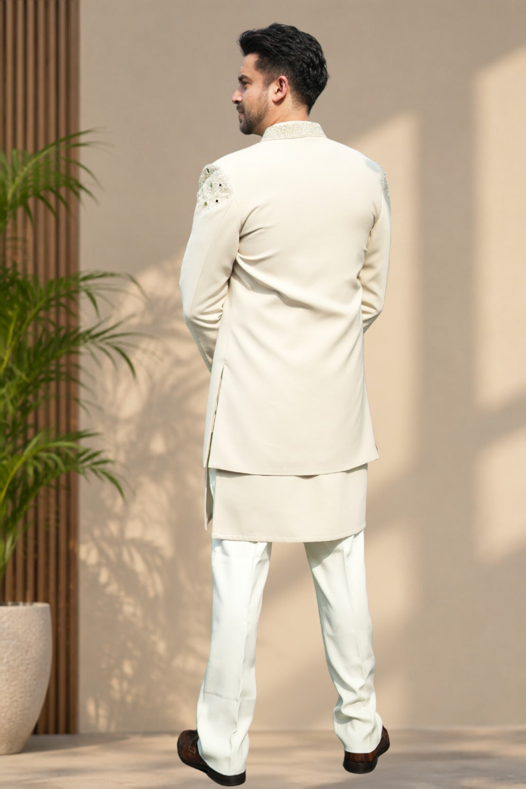 Champagne Royale Kurta Set