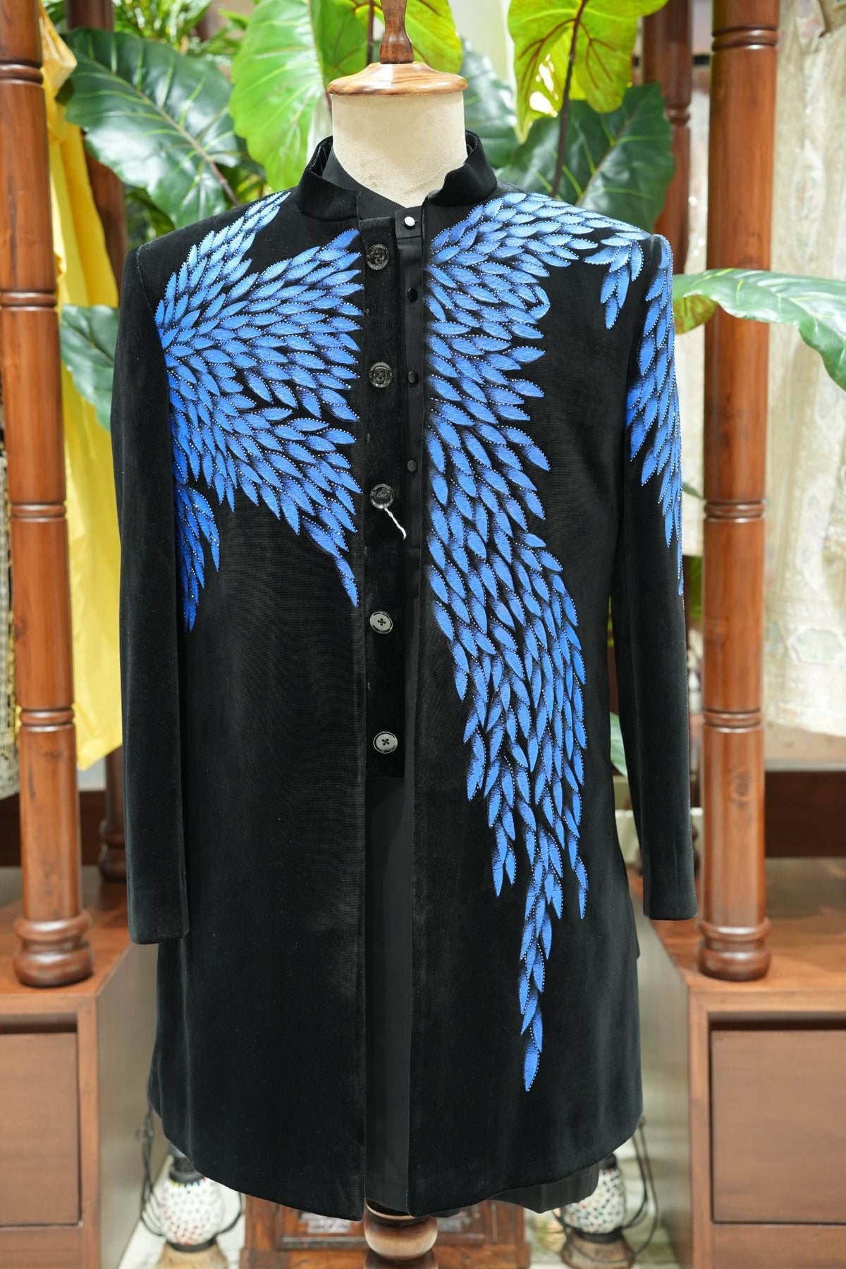 Sapphire Wing Indo-Western Sherwani