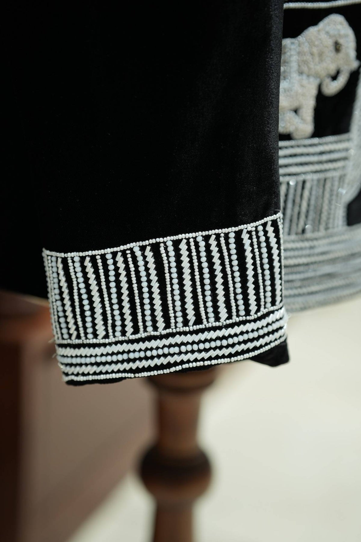 Royal Heritage Black Embroidered Suits