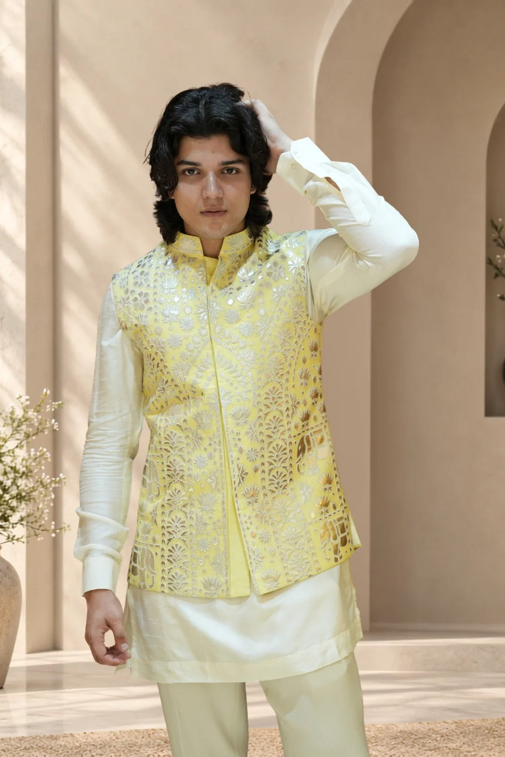 Pastel Royale Nehru Set